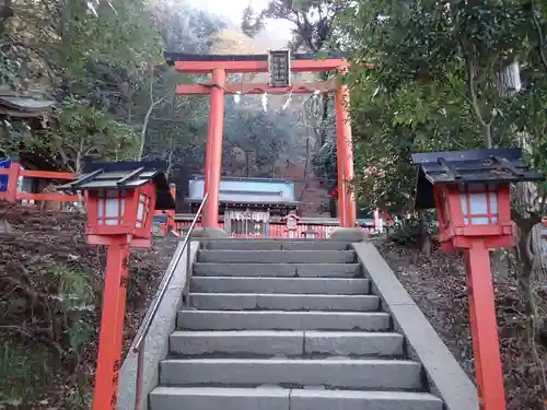 櫟谷宗像神社（松尾大社摂社）の鳥居