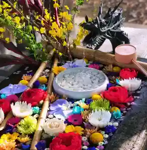 札幌護國神社の手水舎(2024年05月01日(水) 12時19分47秒投稿)