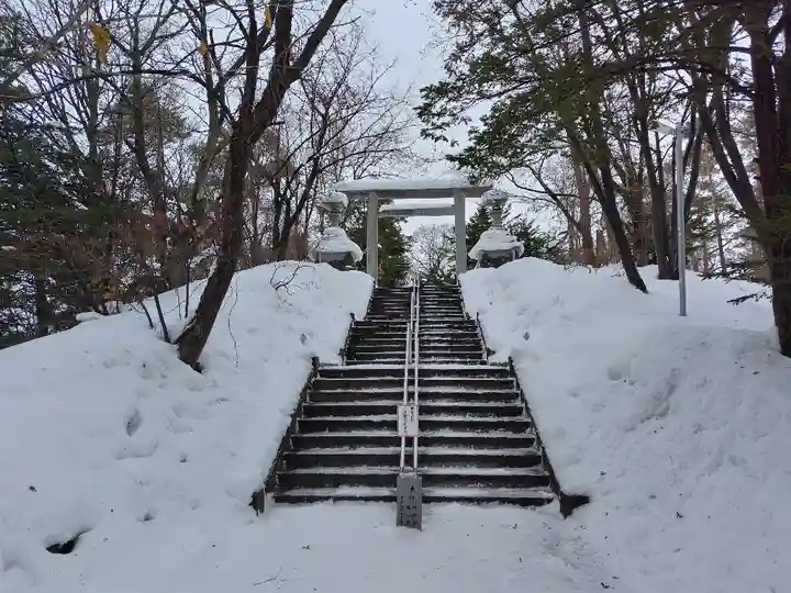 東神楽神社の鳥居