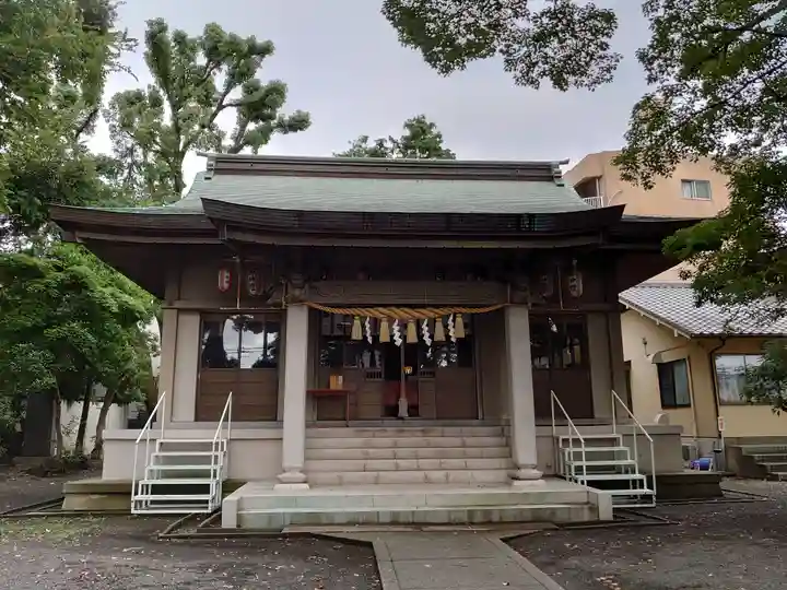 伊河麻神社の本殿・本堂