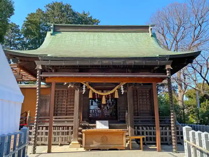 星川杉山神社の本殿・本堂
