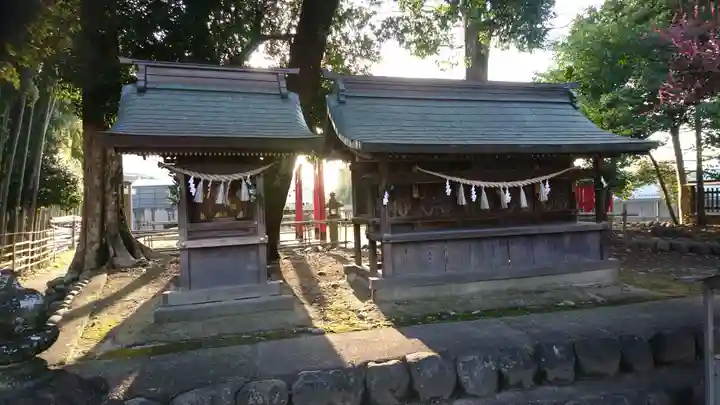 土田白鬚神社の末社・摂社