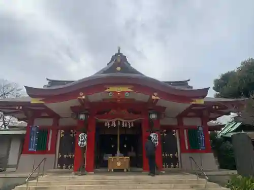品川神社の本殿・本堂