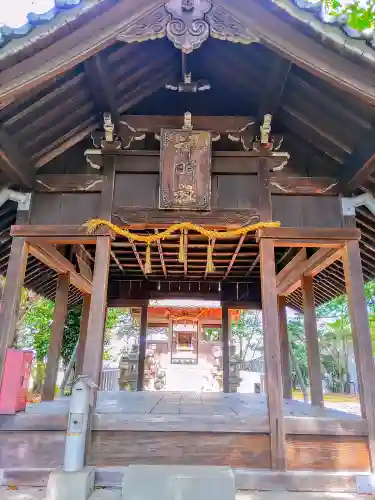 神明社（西島）の本殿