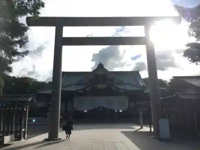 靖國神社の鳥居