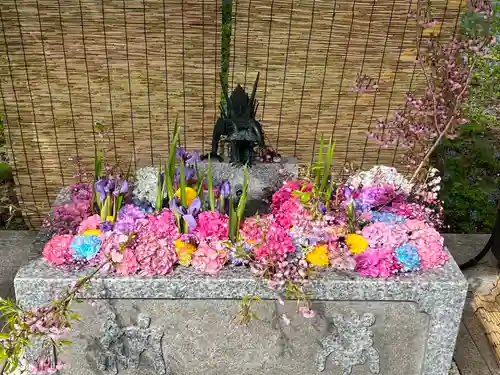 錦山天満宮の手水