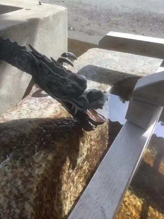 藤井神社(横根藤井神社)の手水舎