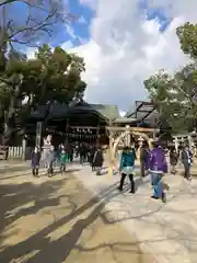 石切劔箭神社の本殿