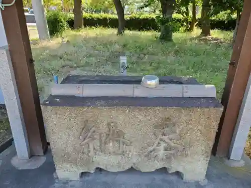古宮住吉神社の手水舎