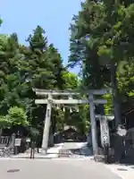 諏訪大社下社春宮の鳥居