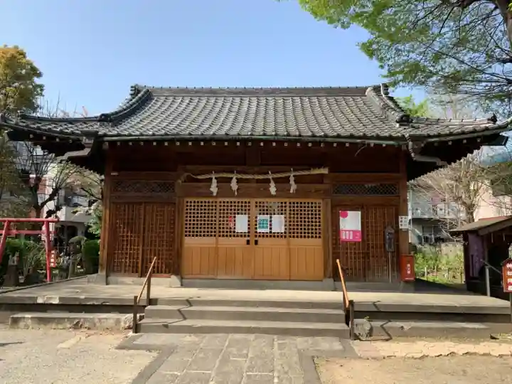 上戸田氷川神社の本殿・本堂