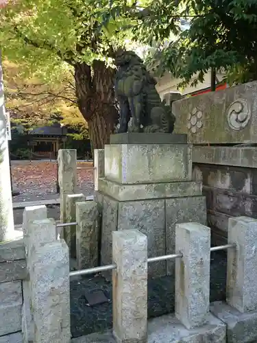 榊神社の狛犬