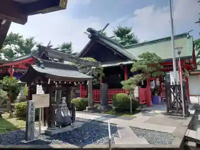 葛飾氷川神社の本殿・本堂