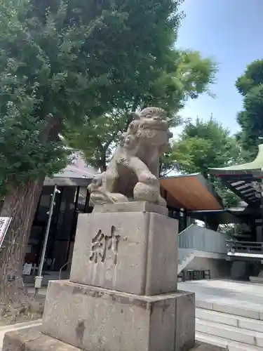 亀有香取神社の狛犬