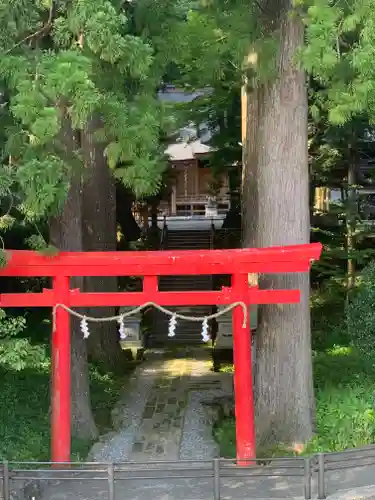 須山浅間神社の鳥居