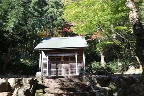 日吉神社　（マキノ町在原）の本殿・本堂