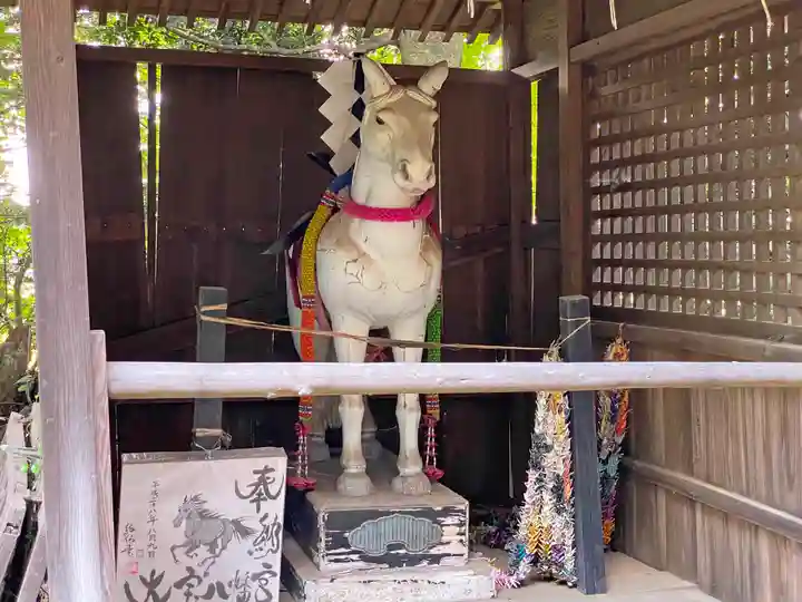大宝八幡宮の狛犬