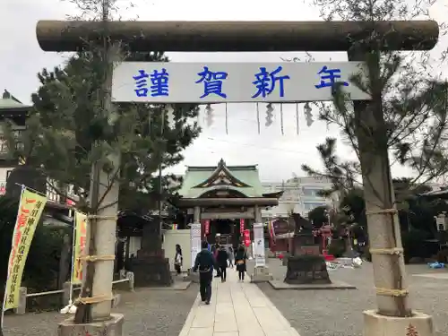 羽田神社の鳥居