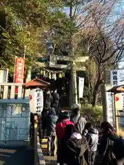 神鳥前川神社の鳥居