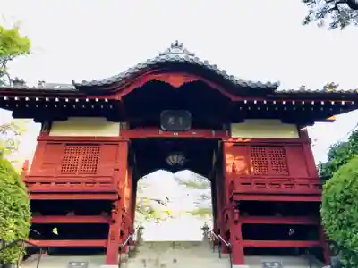 護国寺の山門・神門