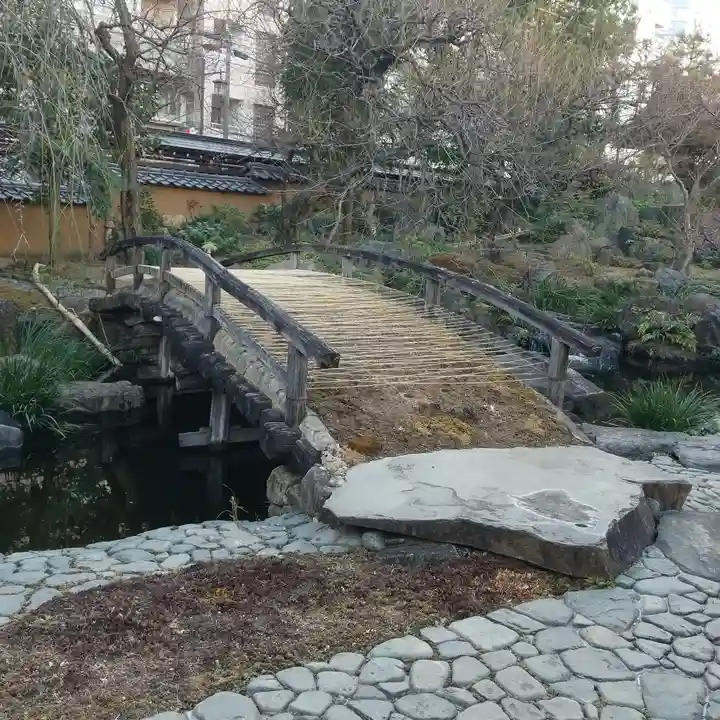 湯島天満宮の庭園