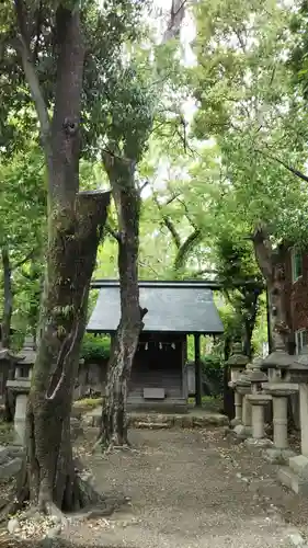 安久美神戸神明社の末社・摂社