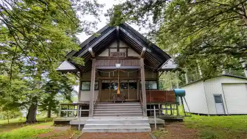 音江神社の本殿