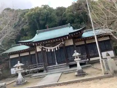 防府市護国神社の本殿・本堂