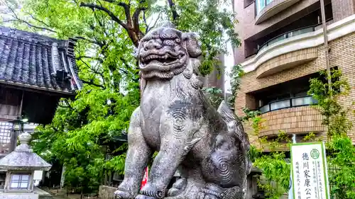 菅生神社の狛犬