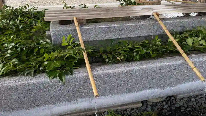 射水神社の手水舎