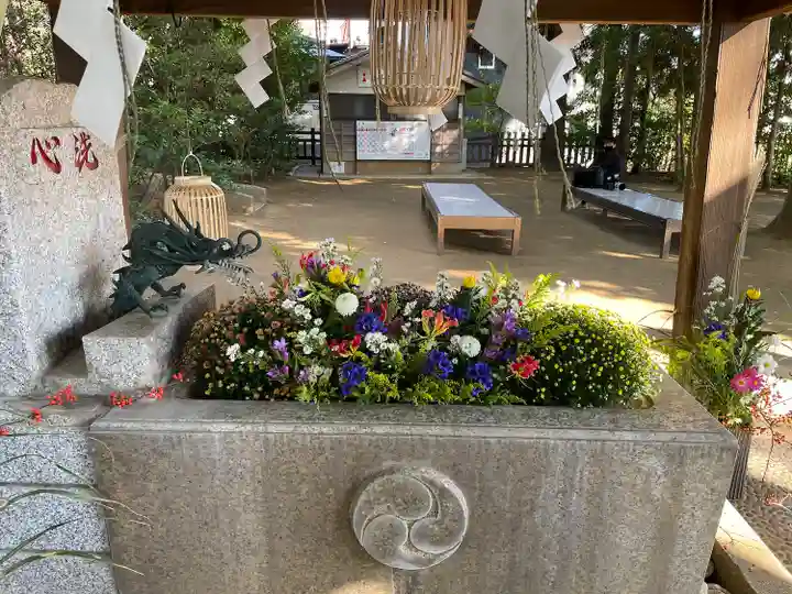 麻賀多神社の手水舎