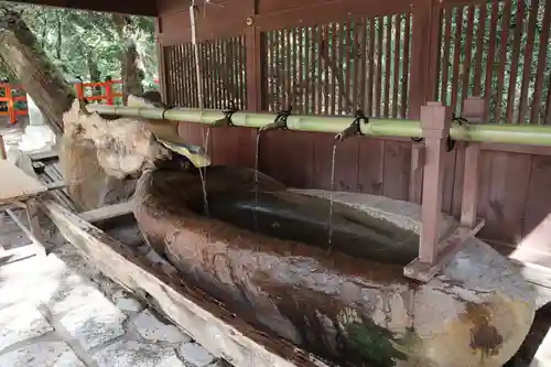 賀茂御祖神社（下鴨神社）の手水舎