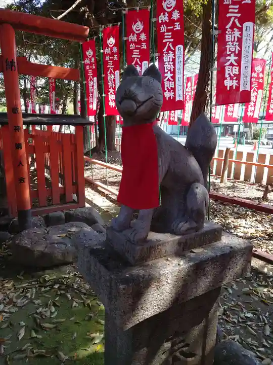 真清田神社の狛犬