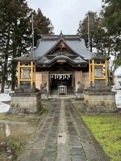 清水川辺神社の本殿