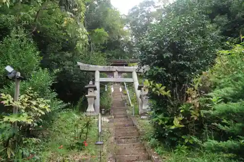 大六天麻王神社の鳥居