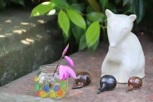 開成山大神宮の手水舎