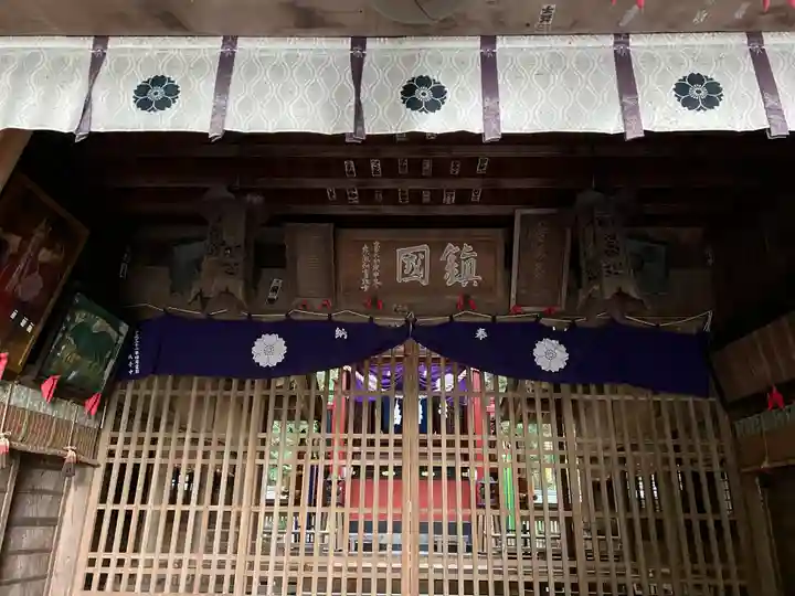 河口浅間神社の本殿・本堂