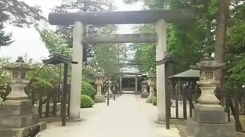 松岬神社の鳥居