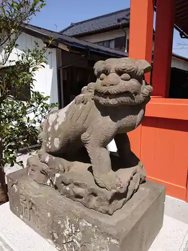 秩父今宮神社の狛犬