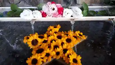 星置神社の手水舎