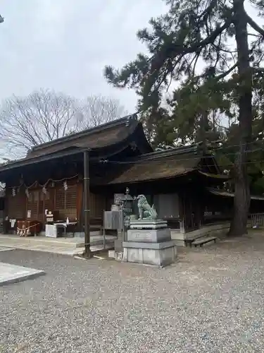 長浜八幡宮の本殿