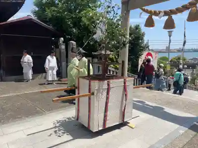 神前神社のお祭り