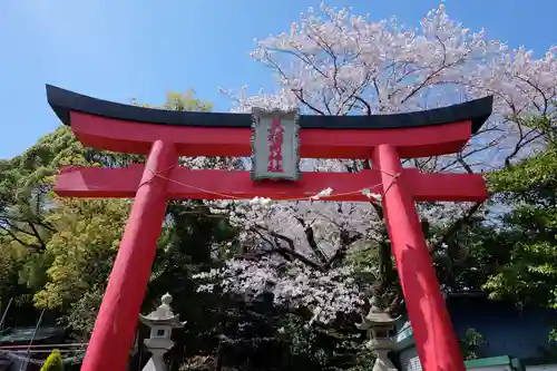 大稲荷神社の鳥居