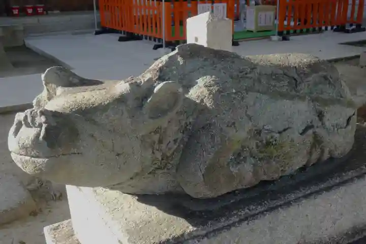 吉祥院天満宮の狛犬