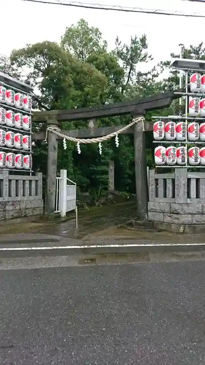 大鷲神社の鳥居