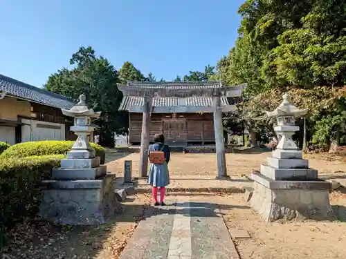 橋尾神社の鳥居