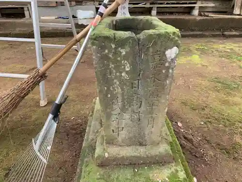 日高神社の手水舎