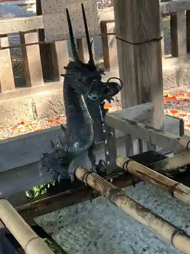 江南神社の手水舎