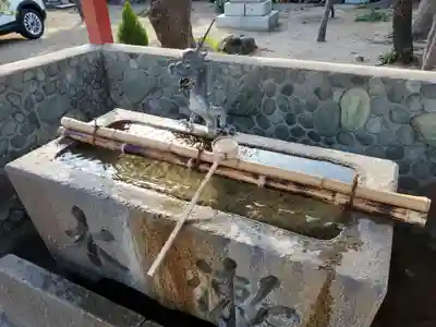 伊弉冊神社の手水舎