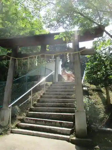 十八神社の鳥居